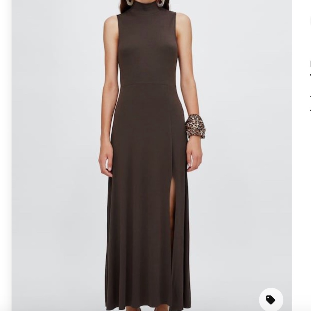 NWT High Neck Flowing Dress